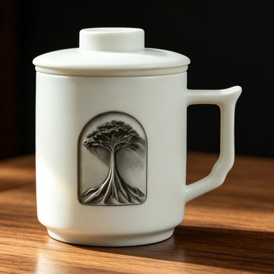 Porcelain Art Brewing Mug